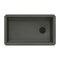 Ruvati 32 x 19 inch epiGranite Undermount Granite Composite Single Bowl Kitchen Sink Juniper Green RVG2033RN - alternate 5